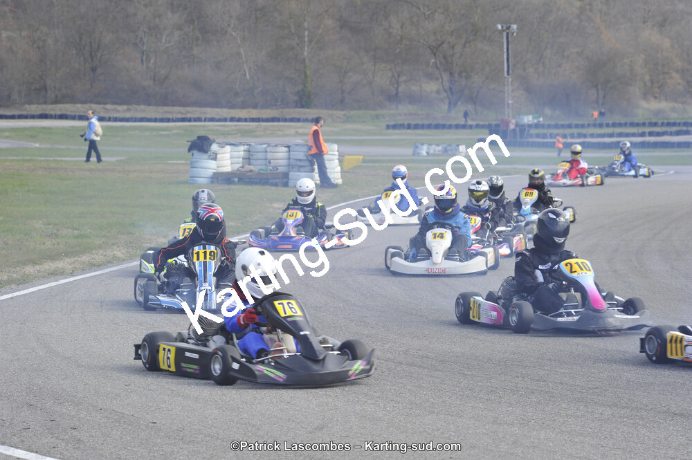 19 & 20/03/2016 : 1ère manche du Championnat du Sud 2016 à Lavelanet (Photos Patrick Lascombes) 2016 — karting