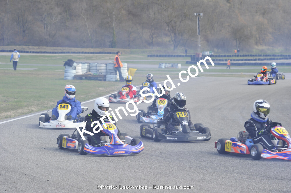 19 & 20/03/2016 : 1ère manche du Championnat du Sud 2016 à Lavelanet (Photos Patrick Lascombes) 2016 — karting