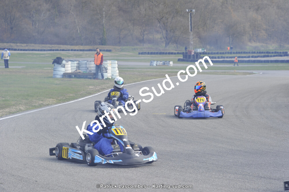 19 & 20/03/2016 : 1ère manche du Championnat du Sud 2016 à Lavelanet (Photos Patrick Lascombes) 2016 — karting