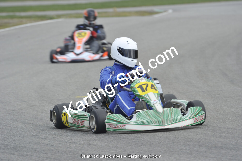 19 & 20/03/2016 : 1ère manche du Championnat du Sud 2016 à Lavelanet (Photos Patrick Lascombes) 2016 — karting