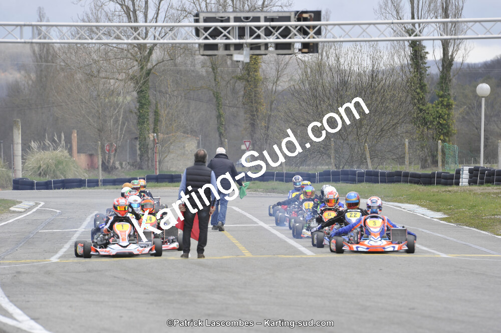 19 & 20/03/2016 : 1ère manche du Championnat du Sud 2016 à Lavelanet (Photos Patrick Lascombes) 2016 — karting