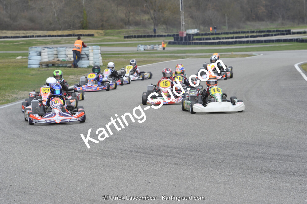 19 & 20/03/2016 : 1ère manche du Championnat du Sud 2016 à Lavelanet (Photos Patrick Lascombes) 2016 — karting