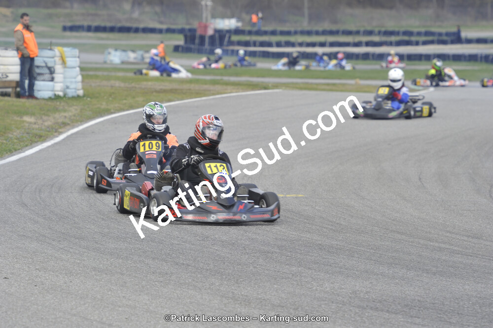 19 & 20/03/2016 : 1ère manche du Championnat du Sud 2016 à Lavelanet (Photos Patrick Lascombes) 2016 — karting