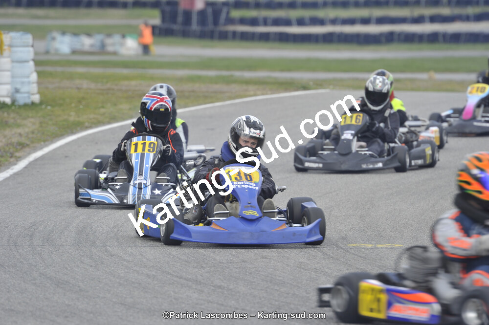 19 & 20/03/2016 : 1ère manche du Championnat du Sud 2016 à Lavelanet (Photos Patrick Lascombes) 2016 — karting