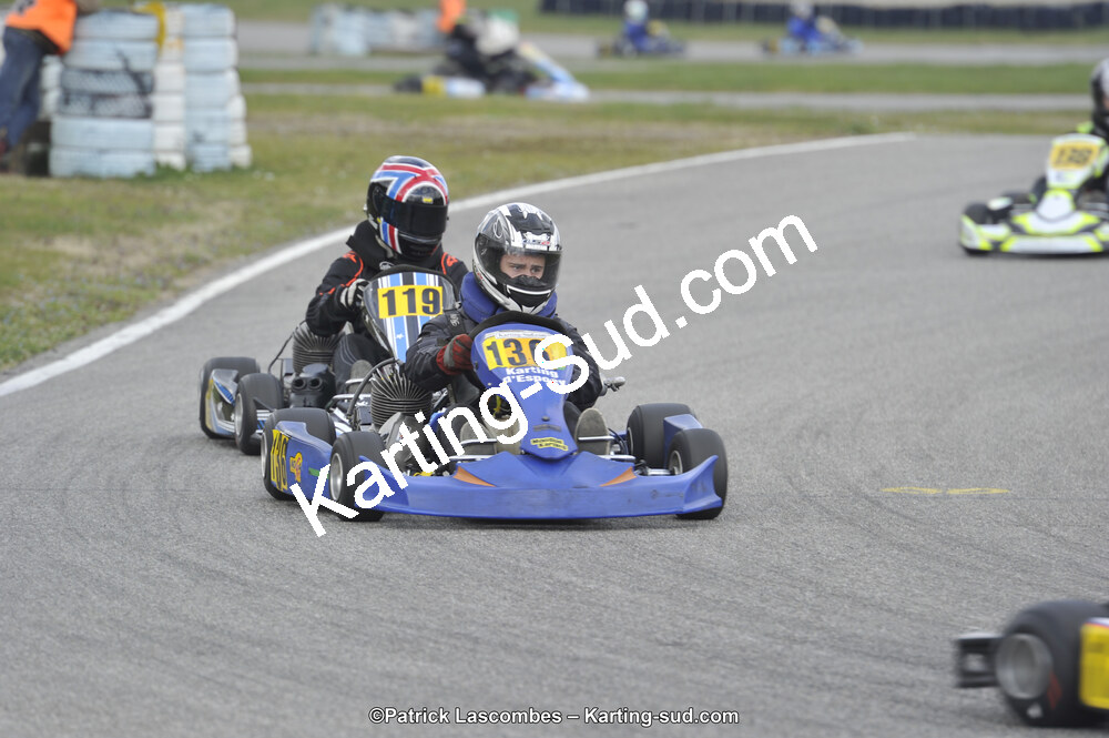 19 & 20/03/2016 : 1ère manche du Championnat du Sud 2016 à Lavelanet (Photos Patrick Lascombes) 2016 — karting