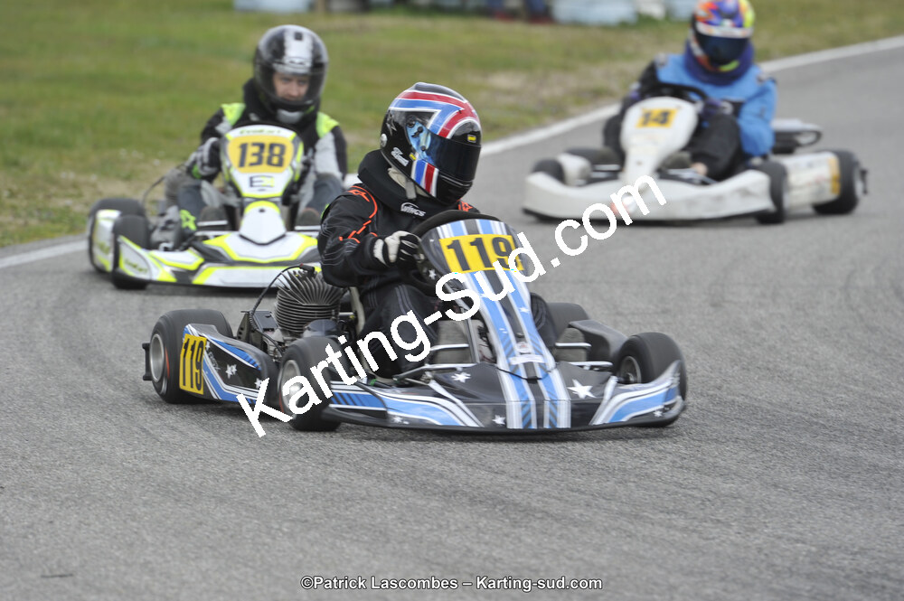 19 & 20/03/2016 : 1ère manche du Championnat du Sud 2016 à Lavelanet (Photos Patrick Lascombes) 2016 — karting