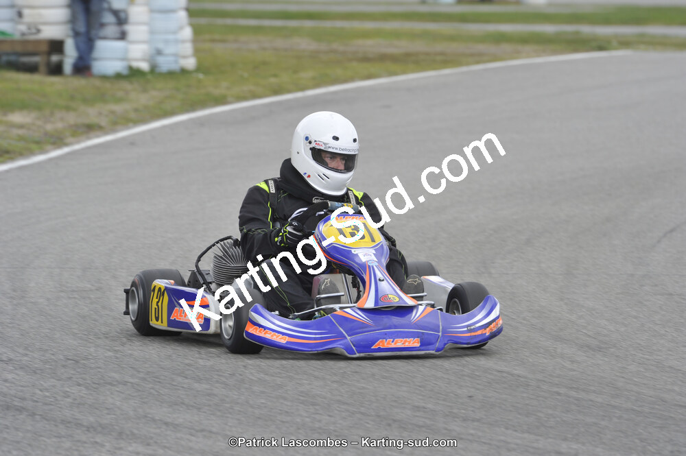 19 & 20/03/2016 : 1ère manche du Championnat du Sud 2016 à Lavelanet (Photos Patrick Lascombes) 2016 — karting