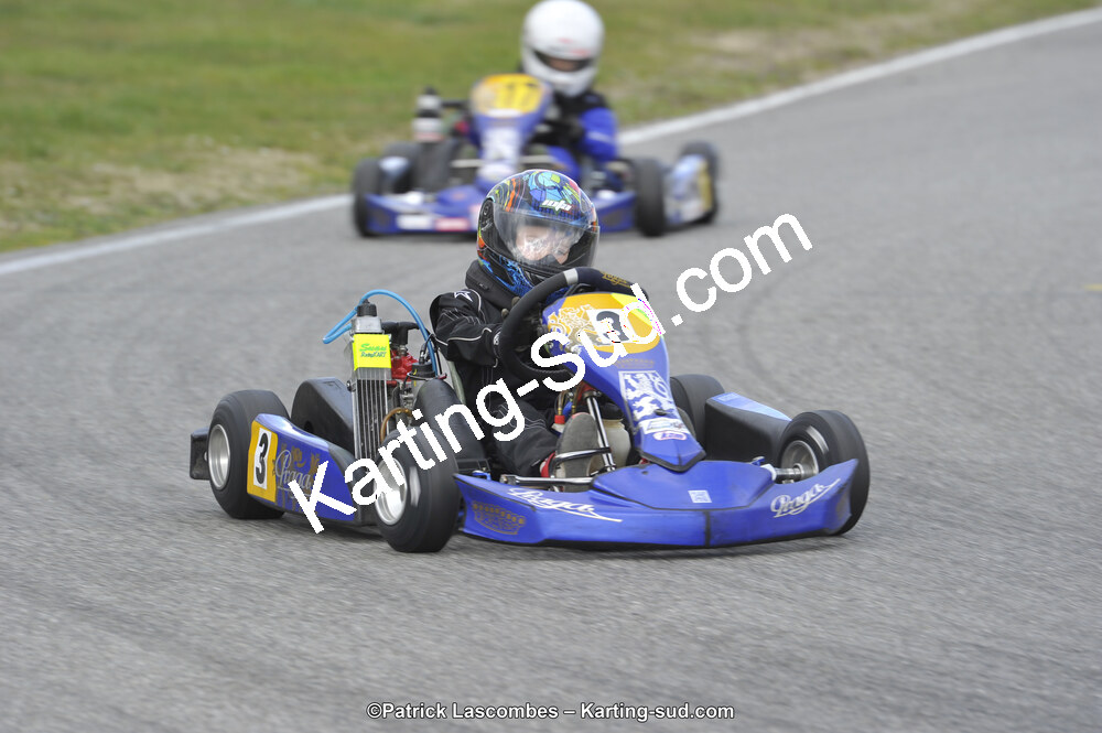 19 & 20/03/2016 : 1ère manche du Championnat du Sud 2016 à Lavelanet (Photos Patrick Lascombes) 2016 — karting
