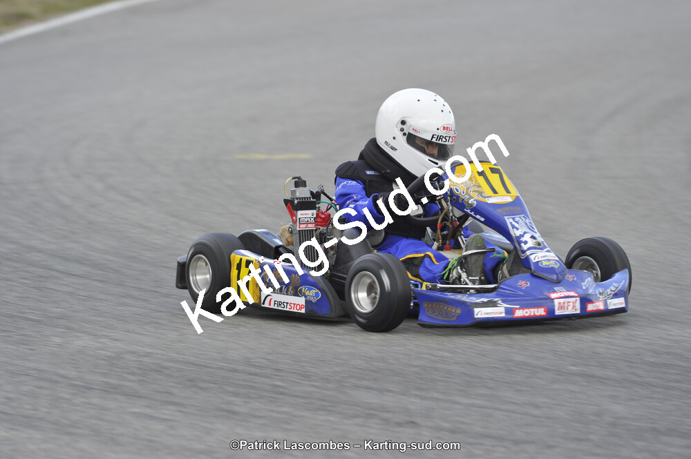 19 & 20/03/2016 : 1ère manche du Championnat du Sud 2016 à Lavelanet (Photos Patrick Lascombes) 2016 — karting