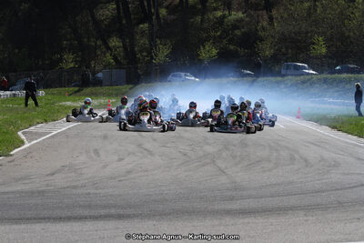 09 & 10/04/2016 : 2ème manche du Championnat du Sud 2016 à Alès (Photos Stéphane Agnus) 2016 — karting