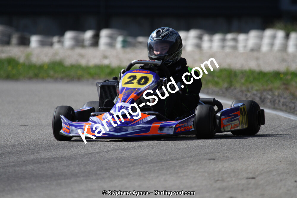 09 & 10/04/2016 : 2ème manche du Championnat du Sud 2016 à Alès (Photos Stéphane Agnus) 2016 — karting