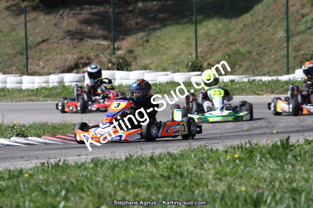 09 & 10/04/2016 : 2ème manche du Championnat du Sud 2016 à Alès (Photos Stéphane Agnus) 2016 — karting