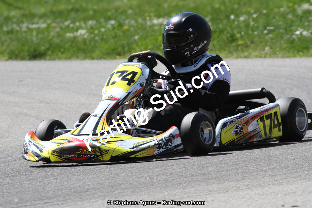 09 & 10/04/2016 : 2ème manche du Championnat du Sud 2016 à Alès (Photos Stéphane Agnus) 2016 — karting