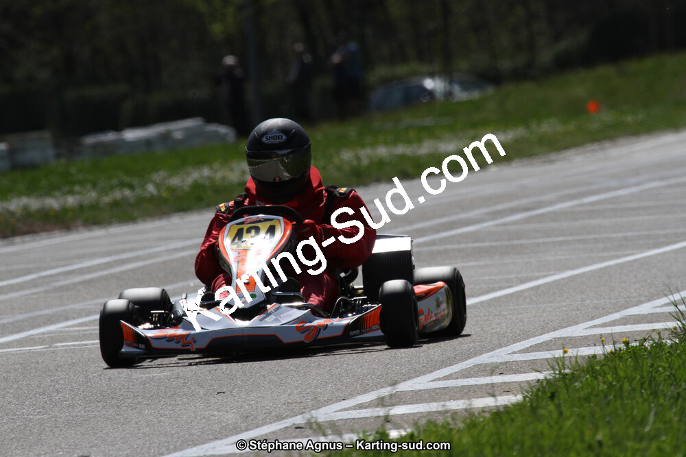 09 & 10/04/2016 : 2ème manche du Championnat du Sud 2016 à Alès (Photos Stéphane Agnus) 2016 — karting