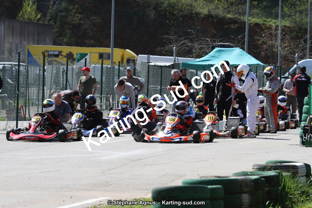 09 & 10/04/2016 : 2ème manche du Championnat du Sud 2016 à Alès (Photos Stéphane Agnus) 2016 — karting