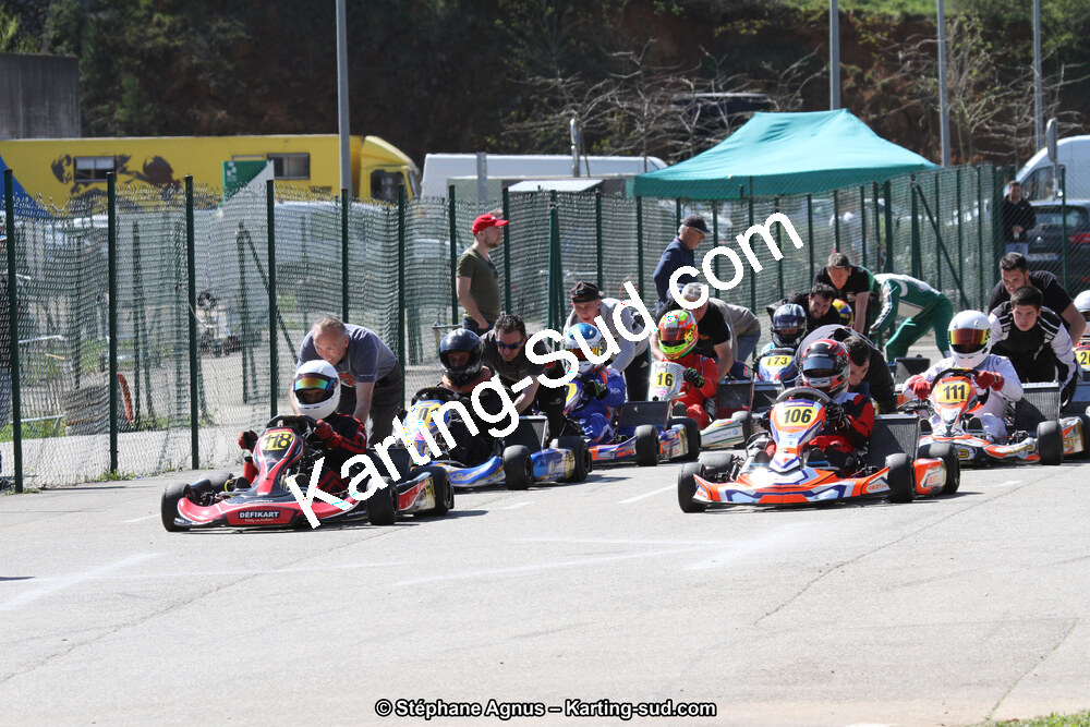 09 & 10/04/2016 : 2ème manche du Championnat du Sud 2016 à Alès (Photos Stéphane Agnus) 2016 — karting