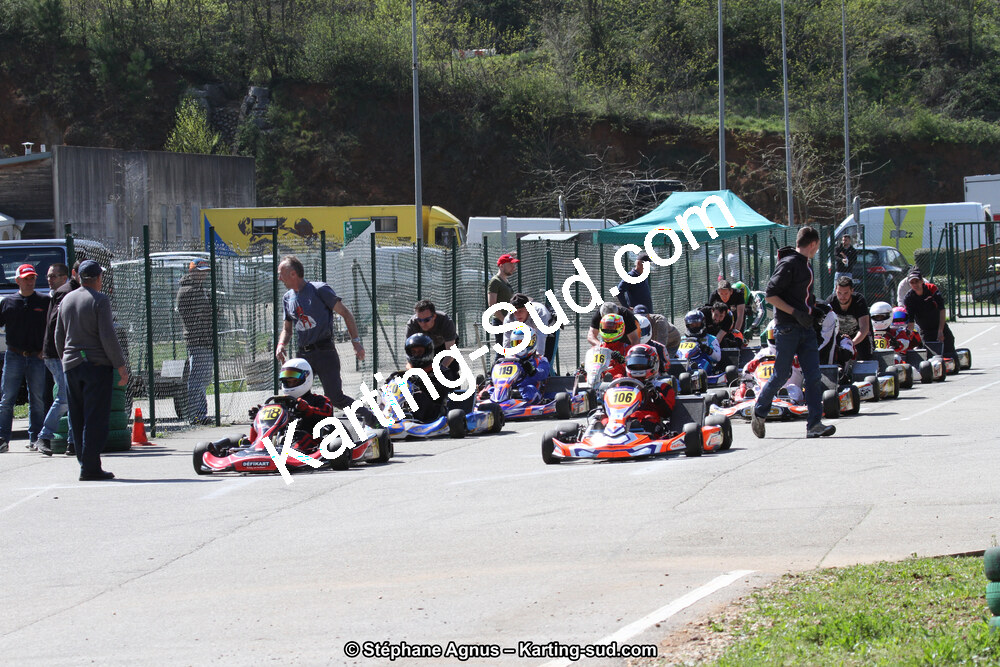 09 & 10/04/2016 : 2ème manche du Championnat du Sud 2016 à Alès (Photos Stéphane Agnus) 2016 — karting