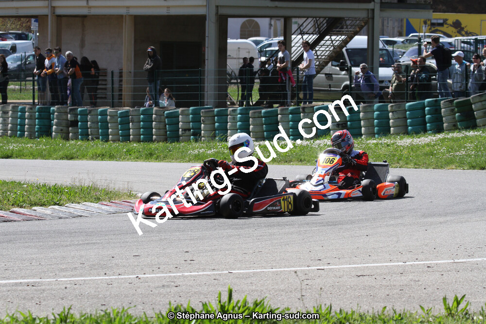 09 & 10/04/2016 : 2ème manche du Championnat du Sud 2016 à Alès (Photos Stéphane Agnus) 2016 — karting