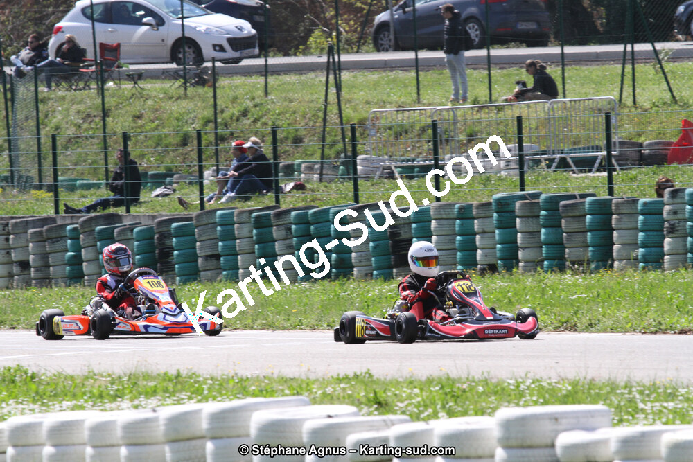 09 & 10/04/2016 : 2ème manche du Championnat du Sud 2016 à Alès (Photos Stéphane Agnus) 2016 — karting