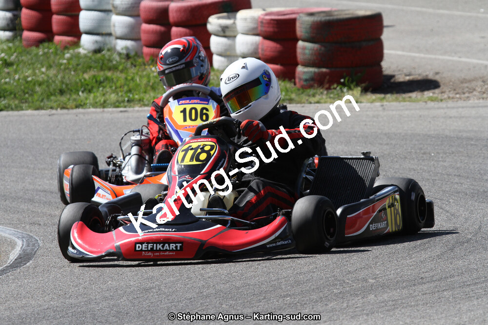 Benoit PECH DE LACLAUZE — 09 & 10/04/2016 : 2ème manche du Championnat du Sud 2016 à Alès (Photos Stéphane Agnus) 2016 — karting