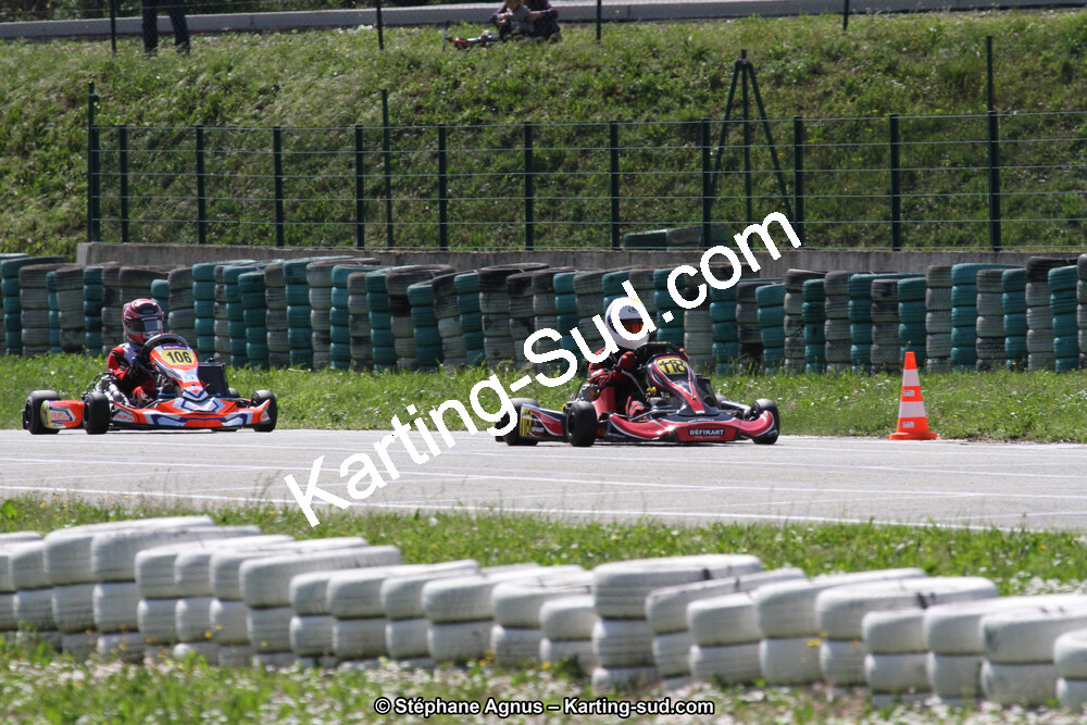 09 & 10/04/2016 : 2ème manche du Championnat du Sud 2016 à Alès (Photos Stéphane Agnus) 2016 — karting