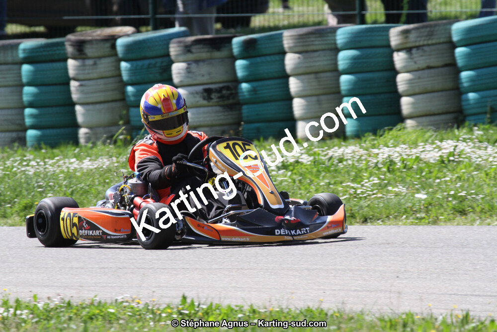 09 & 10/04/2016 : 2ème manche du Championnat du Sud 2016 à Alès (Photos Stéphane Agnus) 2016 — karting