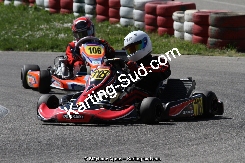 09 & 10/04/2016 : 2ème manche du Championnat du Sud 2016 à Alès (Photos Stéphane Agnus) 2016 — karting