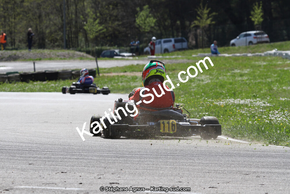 09 & 10/04/2016 : 2ème manche du Championnat du Sud 2016 à Alès (Photos Stéphane Agnus) 2016 — karting