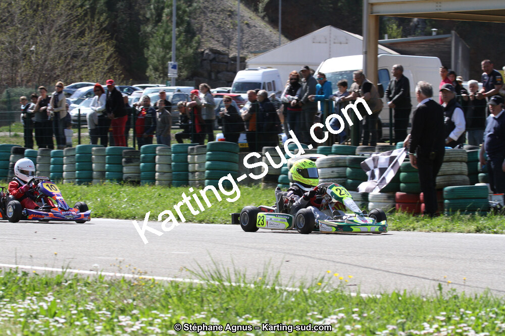 Sacha CATALA — 09 & 10/04/2016 : 2ème manche du Championnat du Sud 2016 à Alès (Photos Stéphane Agnus) 2016 — karting