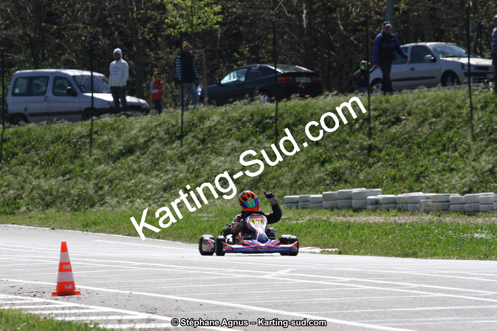 09 & 10/04/2016 : 2ème manche du Championnat du Sud 2016 à Alès (Photos Stéphane Agnus) 2016 — karting