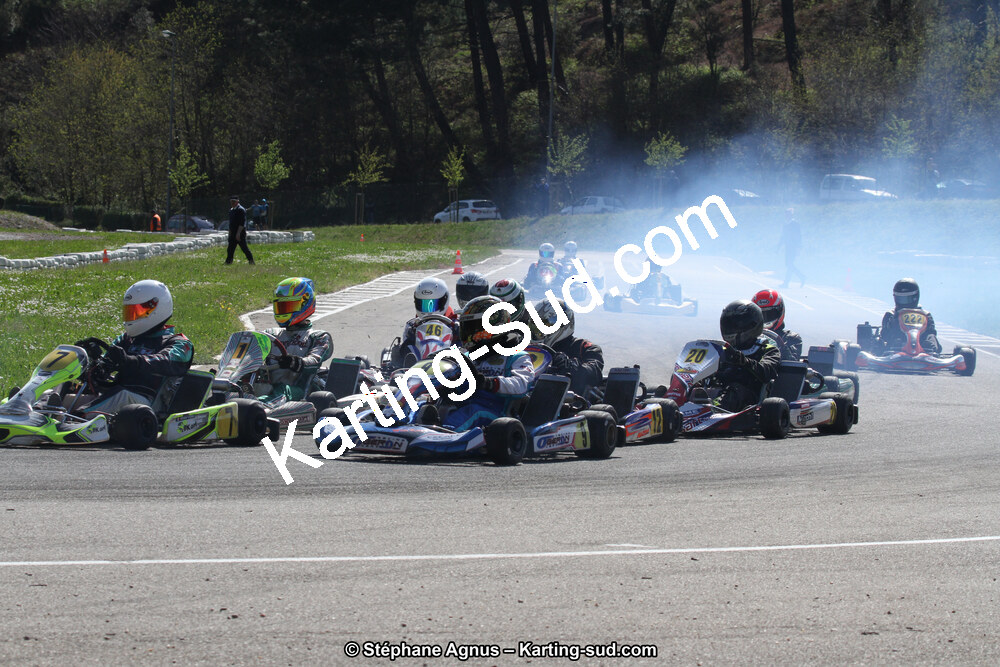 09 & 10/04/2016 : 2ème manche du Championnat du Sud 2016 à Alès (Photos Stéphane Agnus) 2016 — karting