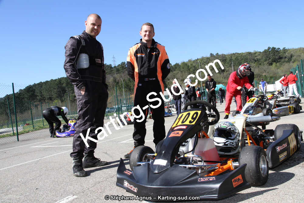 09 & 10/04/2016 : 2ème manche du Championnat du Sud 2016 à Alès (Photos Stéphane Agnus) 2016 — karting
