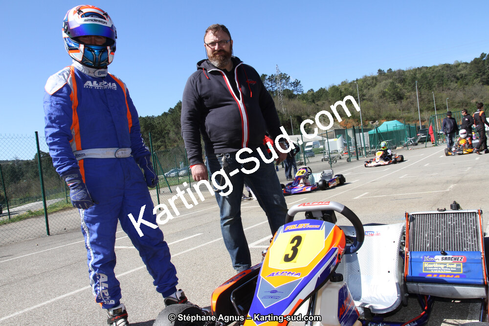 09 & 10/04/2016 : 2ème manche du Championnat du Sud 2016 à Alès (Photos Stéphane Agnus) 2016 — karting