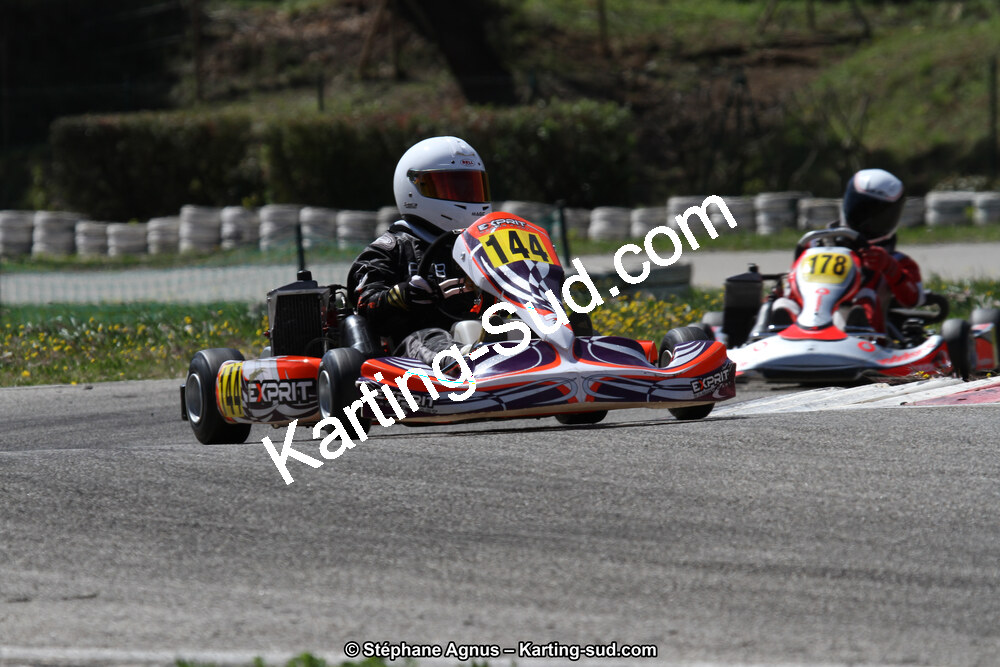 09 & 10/04/2016 : 2ème manche du Championnat du Sud 2016 à Alès (Photos Stéphane Agnus) 2016 — karting