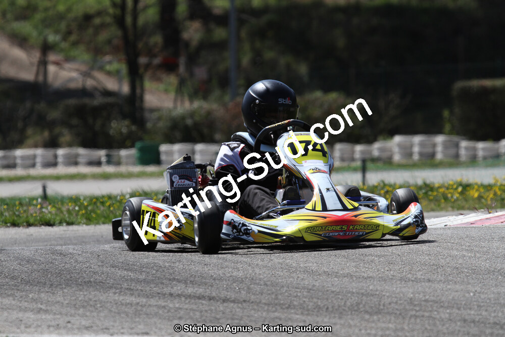 09 & 10/04/2016 : 2ème manche du Championnat du Sud 2016 à Alès (Photos Stéphane Agnus) 2016 — karting