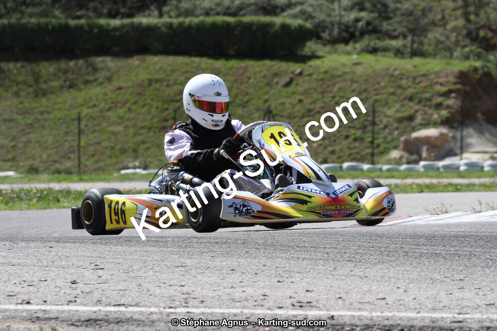 09 & 10/04/2016 : 2ème manche du Championnat du Sud 2016 à Alès (Photos Stéphane Agnus) 2016 — karting