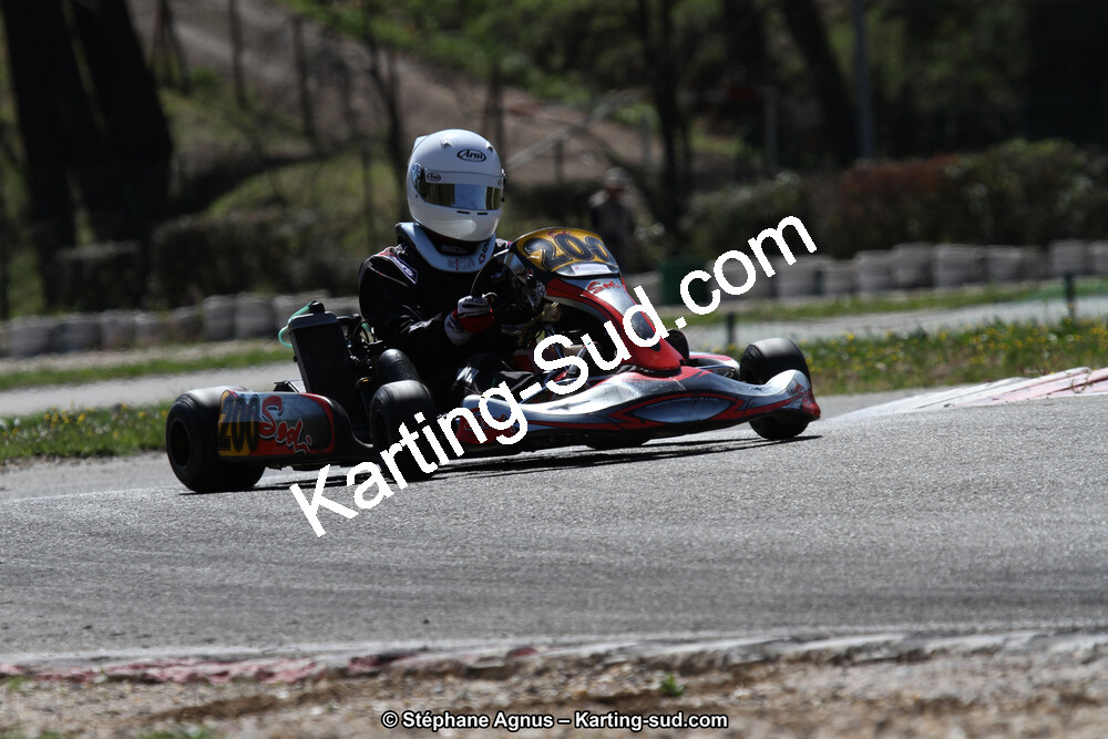 09 & 10/04/2016 : 2ème manche du Championnat du Sud 2016 à Alès (Photos Stéphane Agnus) 2016 — karting