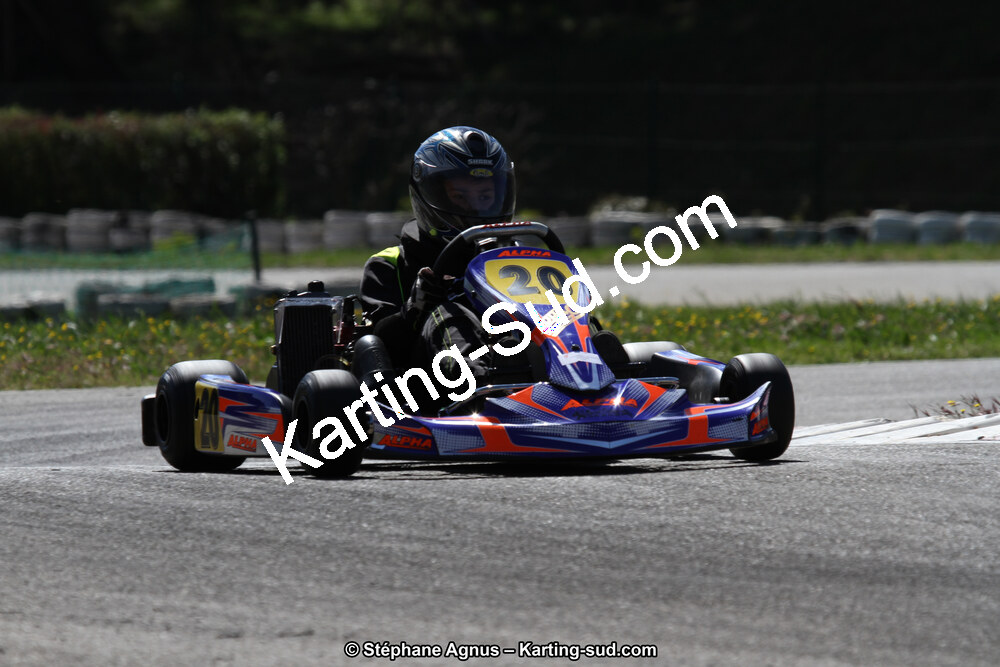 09 & 10/04/2016 : 2ème manche du Championnat du Sud 2016 à Alès (Photos Stéphane Agnus) 2016 — karting