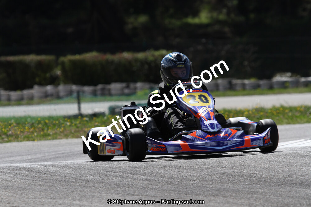 09 & 10/04/2016 : 2ème manche du Championnat du Sud 2016 à Alès (Photos Stéphane Agnus) 2016 — karting