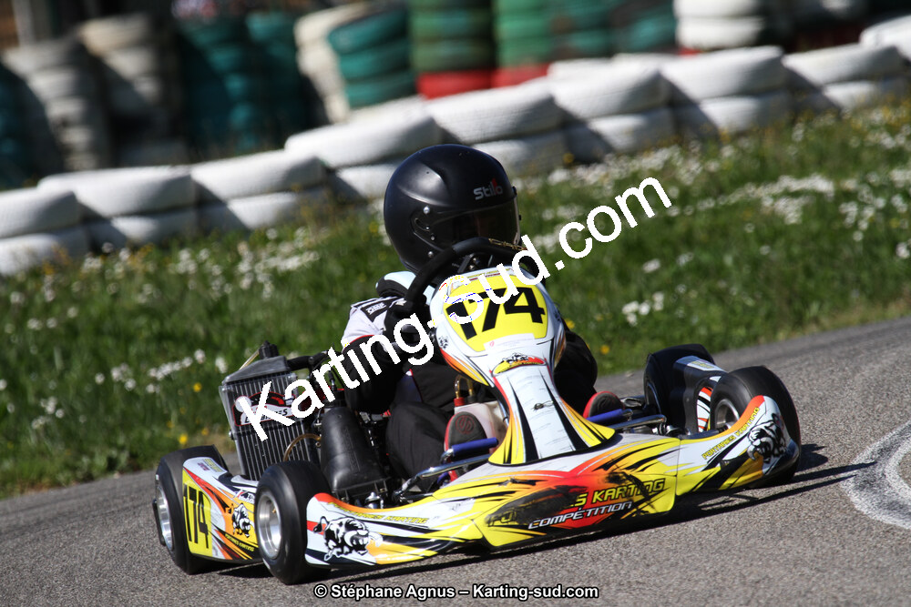 09 & 10/04/2016 : 2ème manche du Championnat du Sud 2016 à Alès (Photos Stéphane Agnus) 2016 — karting