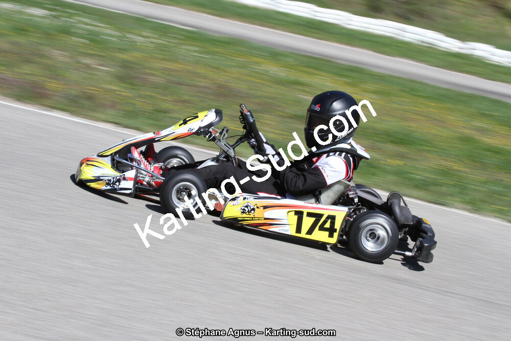 09 & 10/04/2016 : 2ème manche du Championnat du Sud 2016 à Alès (Photos Stéphane Agnus) 2016 — karting
