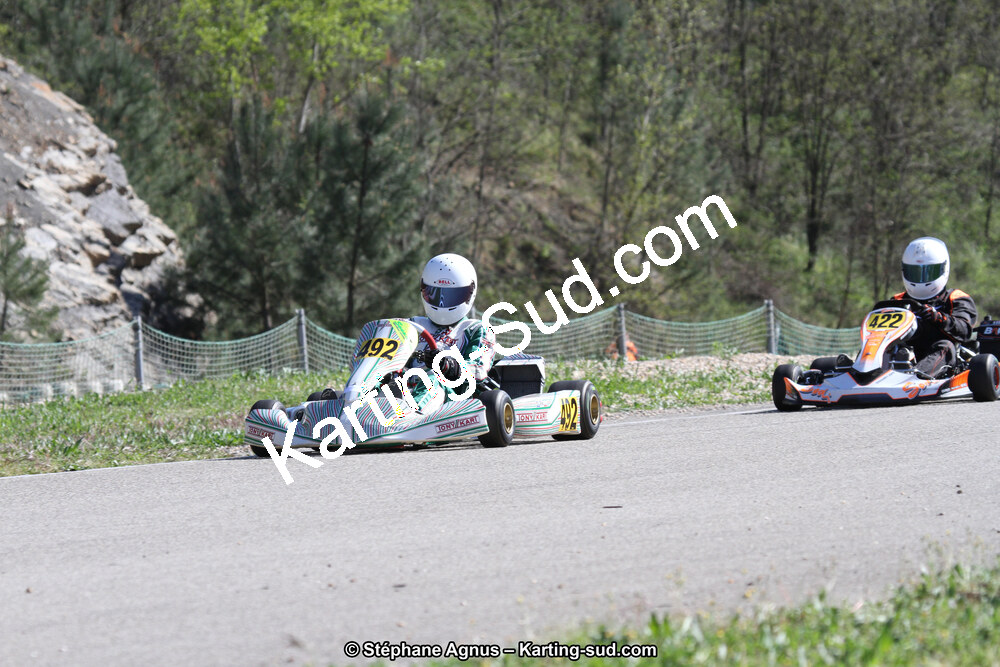 09 & 10/04/2016 : 2ème manche du Championnat du Sud 2016 à Alès (Photos Stéphane Agnus) 2016 — karting