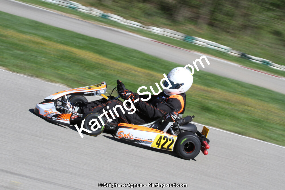 09 & 10/04/2016 : 2ème manche du Championnat du Sud 2016 à Alès (Photos Stéphane Agnus) 2016 — karting