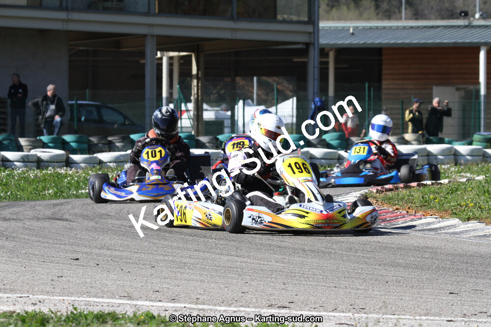 09 & 10/04/2016 : 2ème manche du Championnat du Sud 2016 à Alès (Photos Stéphane Agnus) 2016 — karting