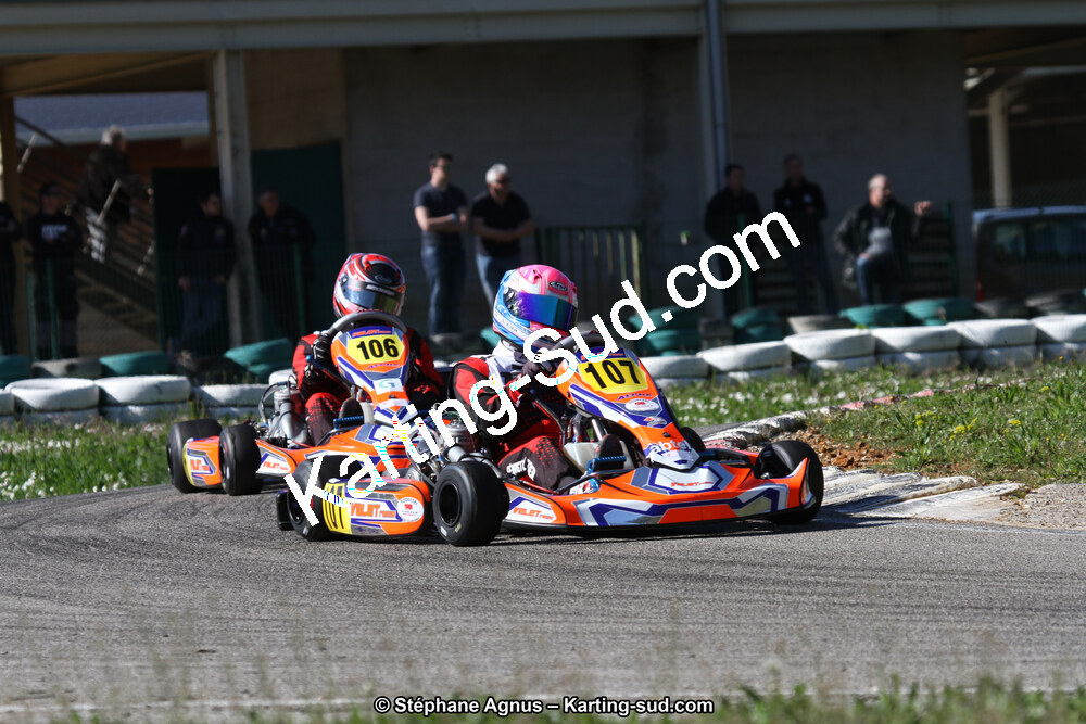 09 & 10/04/2016 : 2ème manche du Championnat du Sud 2016 à Alès (Photos Stéphane Agnus) 2016 — karting