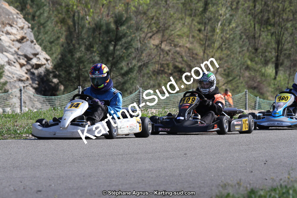 09 & 10/04/2016 : 2ème manche du Championnat du Sud 2016 à Alès (Photos Stéphane Agnus) 2016 — karting
