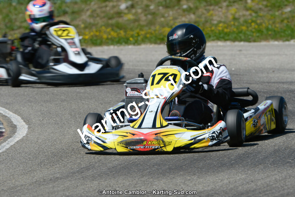 09 & 10/04/2016 : 2ème manche du Championnat du Sud 2016 à Alès (Photos Antoine Camblor) 2016 — karting