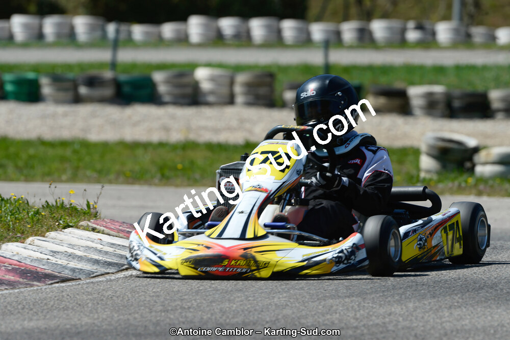 09 & 10/04/2016 : 2ème manche du Championnat du Sud 2016 à Alès (Photos Antoine Camblor) 2016 — karting