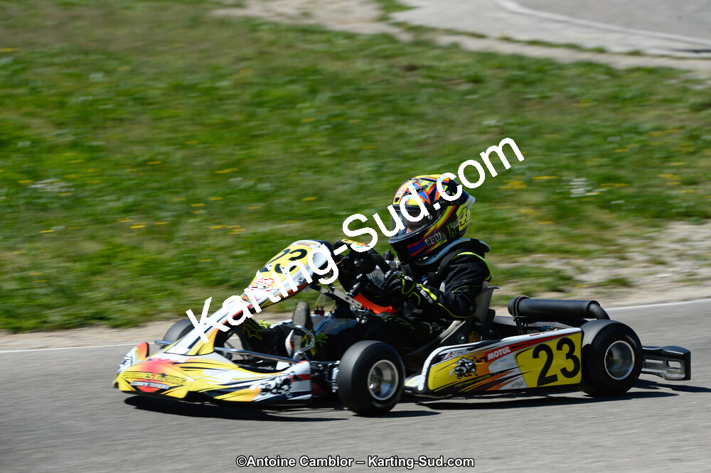 09 & 10/04/2016 : 2ème manche du Championnat du Sud 2016 à Alès (Photos Antoine Camblor) 2016 — karting
