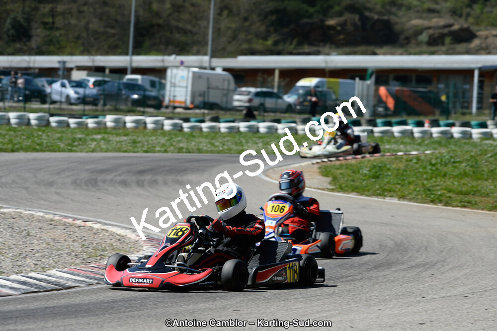 09 & 10/04/2016 : 2ème manche du Championnat du Sud 2016 à Alès (Photos Antoine Camblor) 2016 — karting